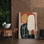 Wallity Pintura Decorativa en Lienzo Multicolor 50 x 70 cm